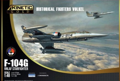 KINETIC 48090 1:48 F-104G RNLAF Starfighter Historical Fighters Volkel