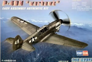 HOBBY BOSS 80252 1:72 P-40N warhawk 