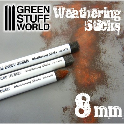 GSW 9311 WEATHERING STICKS 8mm