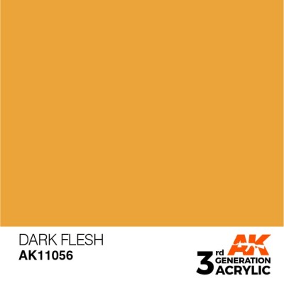 AK 11056 3GA DARK FLESH (STANDARD) 17ml