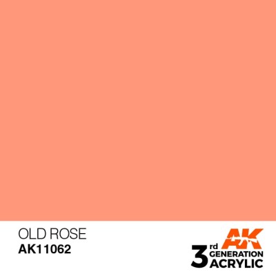 AK 11062 3GA OLD ROSE (STANDARD) 17ml