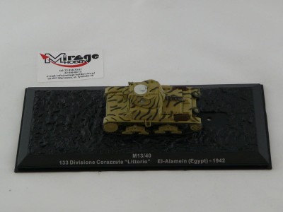 DIE-CAST #26 1:72 M13/40  133 DIVISIONE CORAZZATA LITTORIO EL-ALAMEIN (EGYPT) - 1942