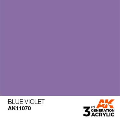 AK 11070 3GA BLUE VIOLET (STANDARD) 17ml