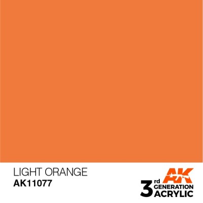 AK 11077 3GA LIGHT ORANGE (STANDARD) 17ml
