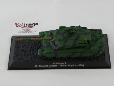 DIE-CAST #31 1:72 CHALLENGER I  UK MAINLAND DIVISION UNITED KINGDOM - 1984