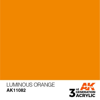 AK 11082 3GA LUMINOUS ORANGE (STANDARD) 17ml
