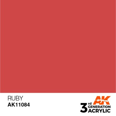 AK 11084 3GA RUBY (STANDARD) 17ml