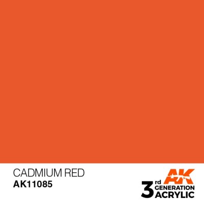 AK 11085 3GA CADMIUM RED (STANDARD) 17ml