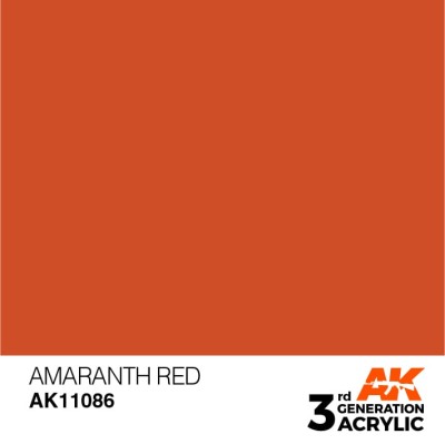 AK 11086 3GA AMARANTH RED (STANDARD) 17ml