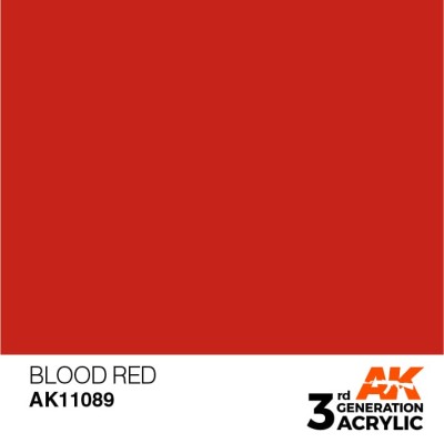 AK 11089 3GA BLOOD RED (STANDARD) 17ml