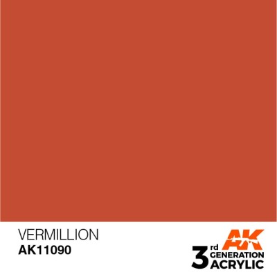 AK 11090 3GA VERMILLION (STANDARD) 17ml