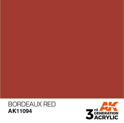 AK 11094 3GA BORDEAUX RED (STANDARD) 17ml