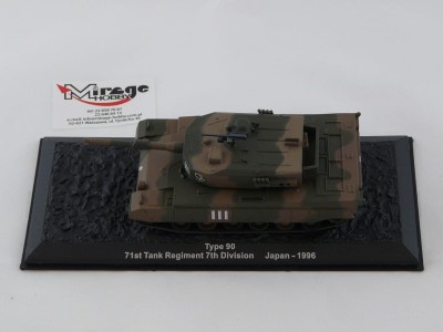 DIE-CAST #39 1:72 TYPE 90  71ST TANK REGIMENT 7TH DIVISION JAPAN - 1996