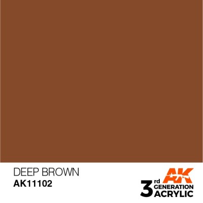 AK 11102 3GA DEEP BROWN (INTENSE) 17ml