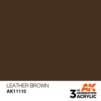 AK 11110 3GA LEATHER BROWN (STANDARD) 17ml