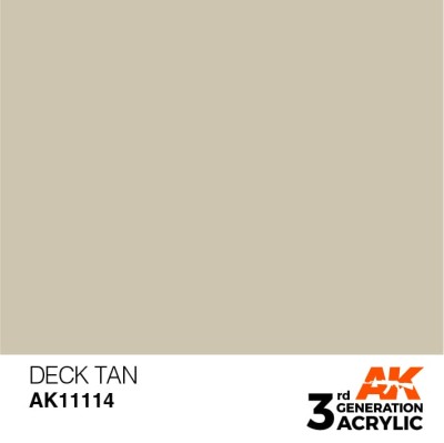 AK 11114 3GA DECK TAN (STANDARD) 17ml