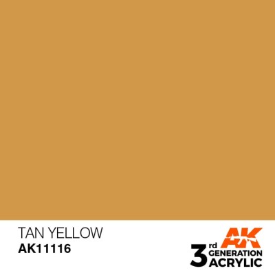 AK 11116 3GA TAN YELLOW (STANDARD) 17ml