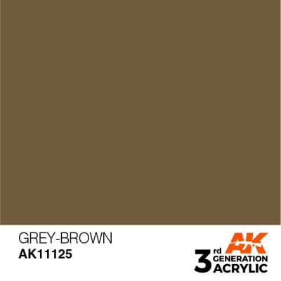 AK 11125 3GA GREY-BROWN (STANDARD) 17ml