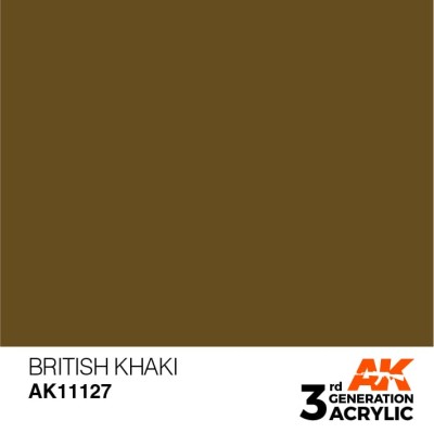 AK 11127 3GA BRITISH KHAKI (STANDARD) 17ml