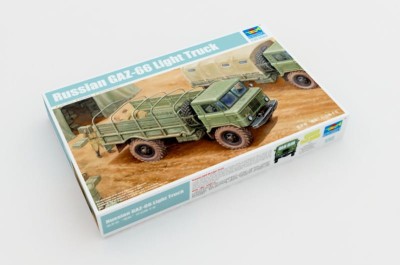 TRUMPETER 01016 1:35 Russian GAZ-66 Light Truck I