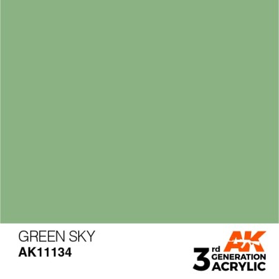 AK 11134 3GA GREEN SKY (STANDARD) 17ml