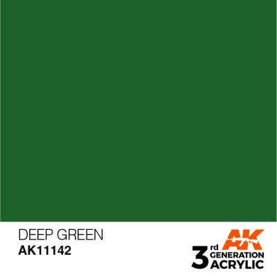 AK 11142 3GA DEEP GREEN (INTENSE) 17ml