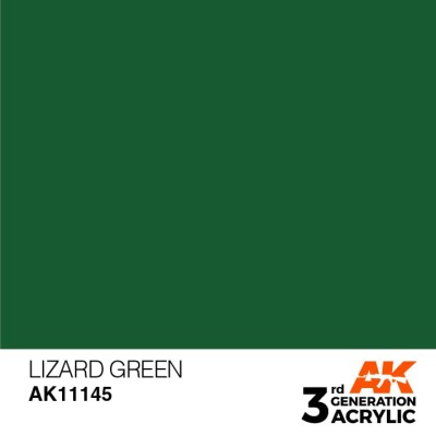 AK 11145 3GA LIZARD GREEN (STANDARD) 17ml