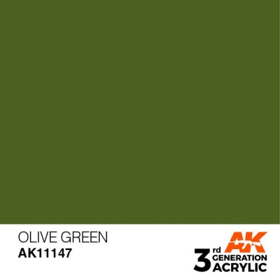 AK 11147 3GA OLIVE GREEN (STANDARD) 17ml