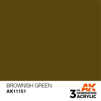 AK 11151 3GA BROWNISH GREEN (STANDARD) 17ml