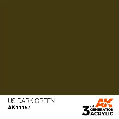 AK 11157 3GA US DARK GREEN (STANDARD) 17ml