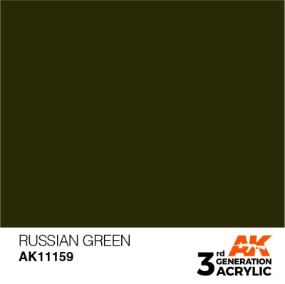 AK 11159 3GA RUSSIAN GREEN (STANDARD) 17ml