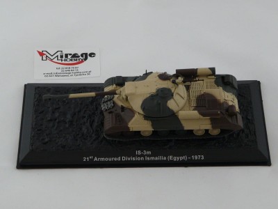 DIE-CAST #55 1:72 IS-3M  21ST ARMOURED DIVISION ISMAILIA (EGYPT) - 1973