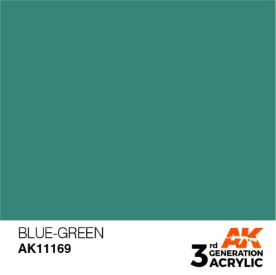 AK 11169 3GA BLUE-GREEN (STANDARD) 17ml