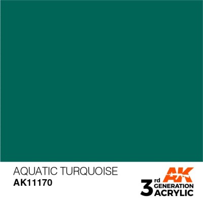 AK 11170 3GA AQUATIC TURQUOISE (STANDARD) 17ml