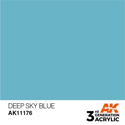 AK 11176 3GA DEEP SKY BLUE (STANDARD) 17ml