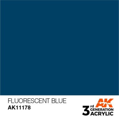 AK 11178 3GA FLUO BLUE (STANDARD) 17ml