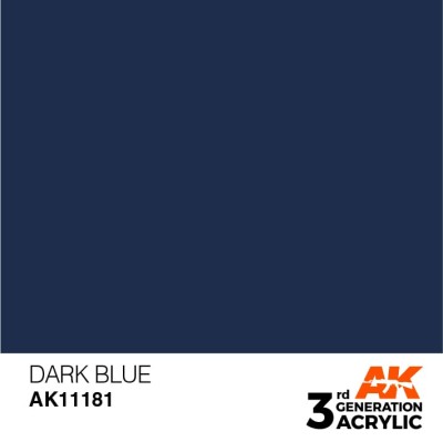 AK 11181 3GA DARK BLUE (STANDARD) 17ml