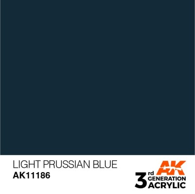 AK 11186 3GA LIGHT PRUSSIAN BLUE (STANDARD) 17ml