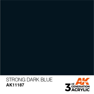 AK 11187 3GA STRONG DARK BLUE (STANDARD) 17ml