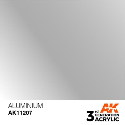 AK 11207 3GA ALUMINIUM (METALLIC) 17ml