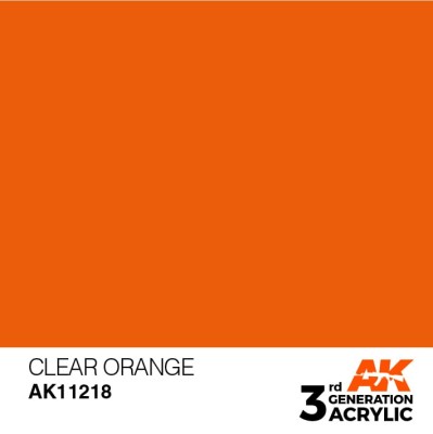 AK 11218 3GA CLEAR ORANGE 17ml