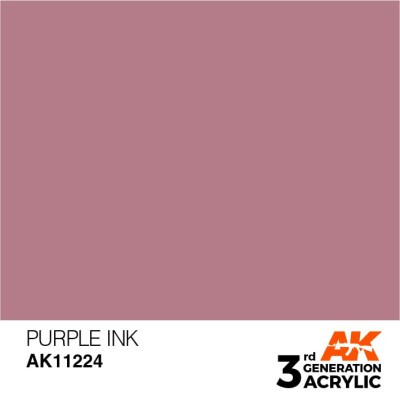 AK 11224 3GA INK PURPLE 17ml