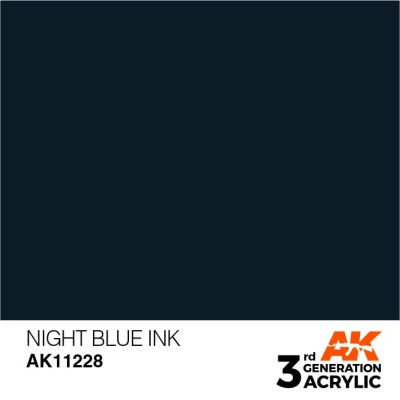 AK 11228 3GA INK NIGHT BLUE 17ml