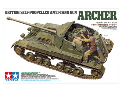 TAMIYA 35356 1:35 British Anti Tank Gun Archer - Self Propelled