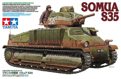 TAMIYA 35344 1:35 SOMUA S35