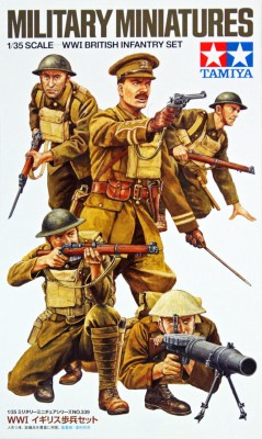 TAMIYA 35339 1:35 WWI British Infantry Set