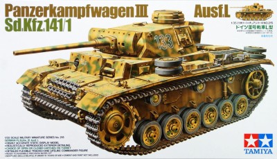 TAMIYA 35215 1:35 German Pz. Kpfw III Ausf. L
