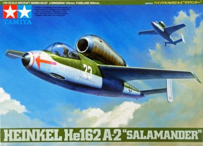 TAMIYA 61097 1:48 HEINKEL He162 A-2 SALAMANDER