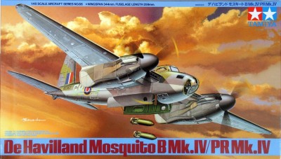 TAMIYA 61066 1:48 De Havilland Mosquito B Mk.IV/PR Mk.IV