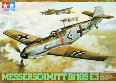 TAMIYA 61050 1:48 MESSERSCHMITT BF109-E3